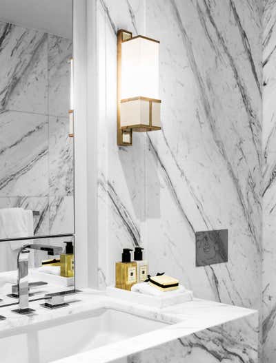  Modern Apartment Bathroom. Gilded Transformation by Blainey North.