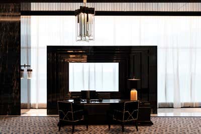  Art Deco Hollywood Regency Mixed Use Lobby and Reception. Bismuth Gradient by Blainey North.
