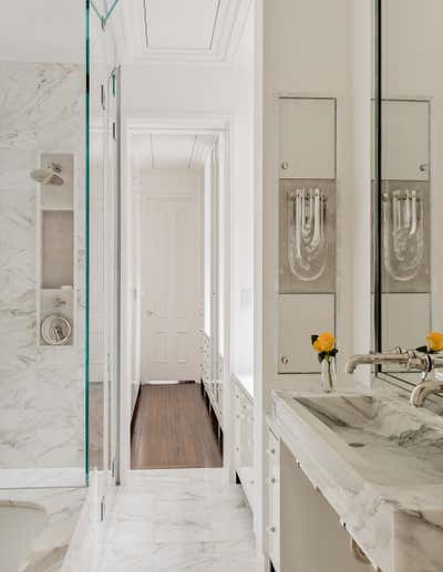  Contemporary Family Home Bathroom. Boston Brownstone by De Choix. Design..