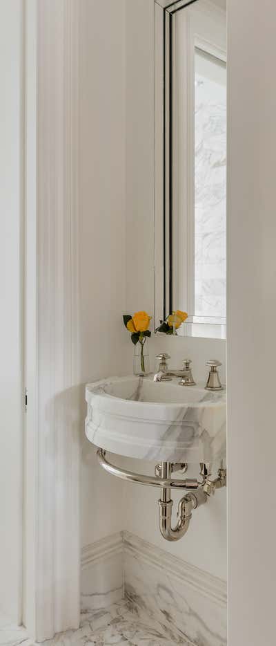  Contemporary Family Home Bathroom. Boston Brownstone by De Choix. Design..