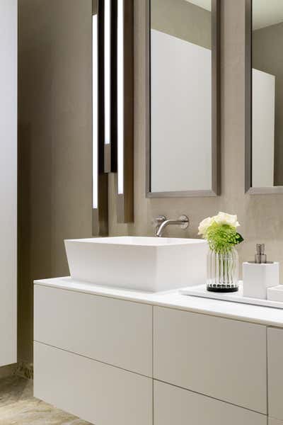 Contemporary Apartment Bathroom. Notting Hill Apartment by Louise Holt Design Ltd.