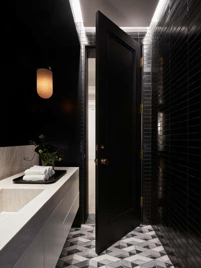  Modern Apartment Bathroom. Park Avenue Prewar by MKCA // Michael K Chen Architecture.