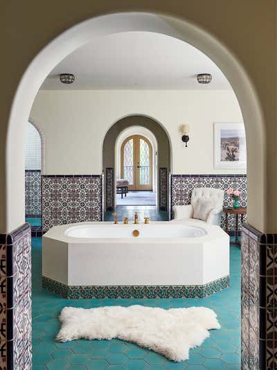  Mediterranean Bathroom. Beverly Hills Spanish Colonial by Commune Design.