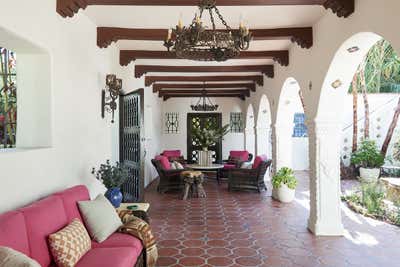  Mediterranean Patio and Deck. Beverly Hills Spanish Colonial by Commune Design.