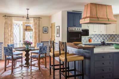  Traditional Family Home Kitchen. Beverly Hills Spanish Colonial by Commune Design.