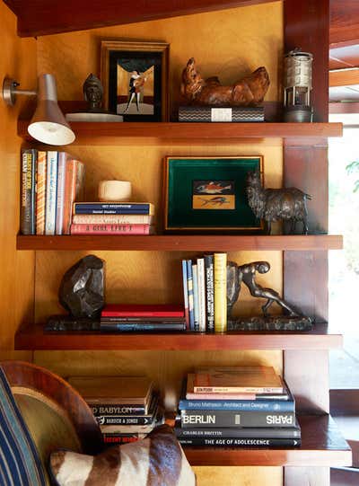  Bohemian Family Home Office and Study. Glendale Lautner by Commune Design.