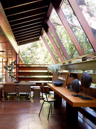 Mid-Century Modern Office and Study. Glendale Lautner by Commune Design.