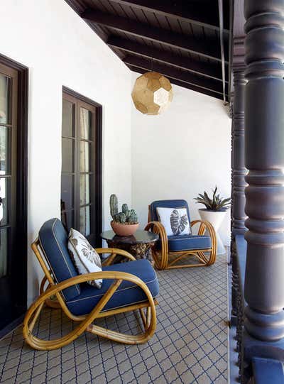  Mediterranean Family Home Patio and Deck. Los Feliz Spanish Colonial by Commune Design.