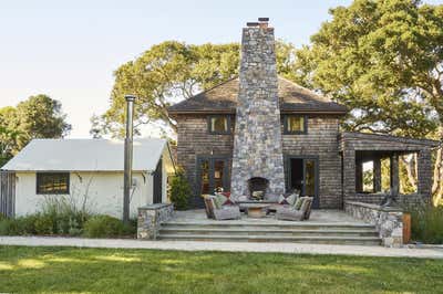  Rustic Family Home Exterior. Marin Compound by Commune Design.