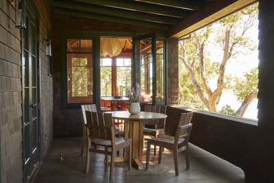  Rustic Family Home Patio and Deck. Marin Compound by Commune Design.
