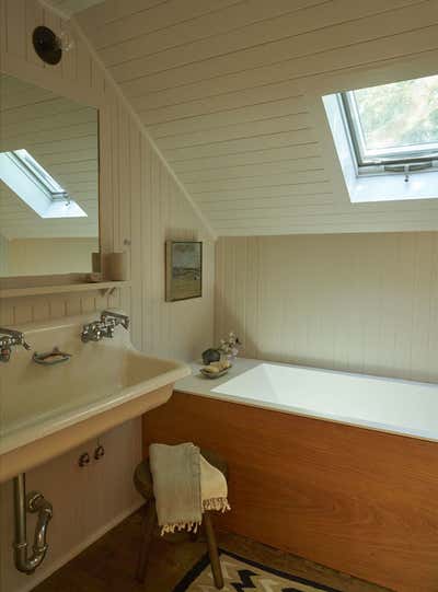  Rustic Family Home Bathroom. Marin Compound by Commune Design.
