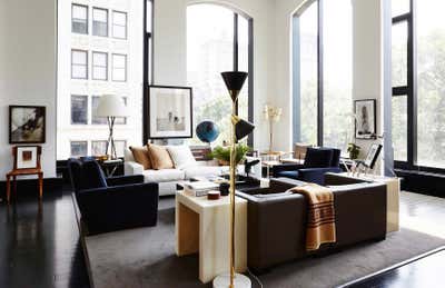  Contemporary Apartment Open Plan. Private Residence by Dan Fink Studio.