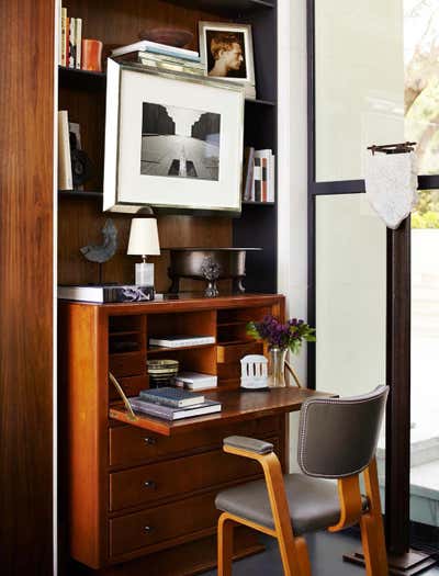  Contemporary Family Home Office and Study. Los Angeles Residence by Dan Fink Studio.