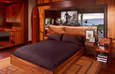  Tropical Bedroom. Maui Residence by Dan Fink Studio.