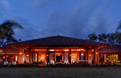  Tropical Beach House Exterior. Maui Residence by Dan Fink Studio.
