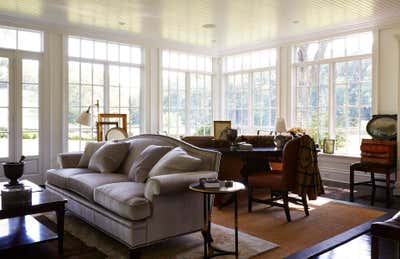  Traditional Family Home Living Room. Upstate New York House by Dan Fink Studio.