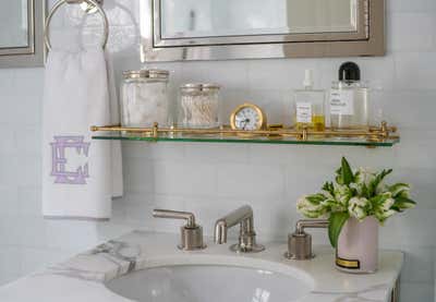  French Traditional Family Home Bathroom. Acacia Avenue by Liz Caan & Co..