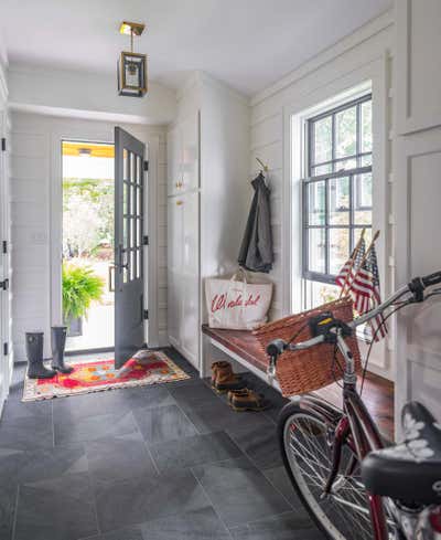  Farmhouse Family Home Entry and Hall. Dover Road by Liz Caan & Co..
