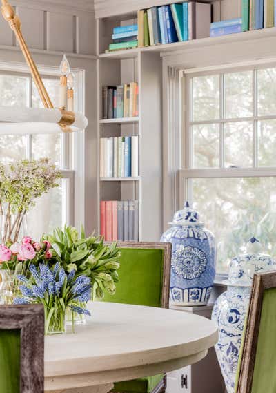  Eclectic Family Home Dining Room. Cushing Road by Liz Caan & Co..