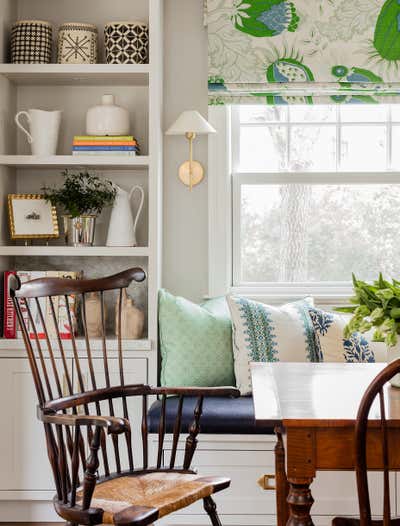  Cottage Family Home Dining Room. Cushing Road by Liz Caan & Co..