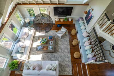  Coastal Family Home Living Room. Falmouth by Liz Caan & Co..