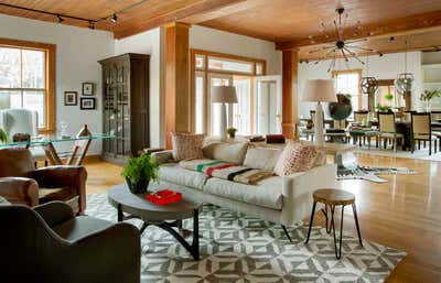  Farmhouse Open Plan. The Barn by Liz Caan & Co..