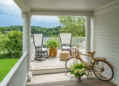  Coastal Country Family Home Patio and Deck. The Lake House by Liz Caan & Co..