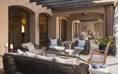  Transitional Family Home Patio and Deck. Transitional by Corley Design Associates.