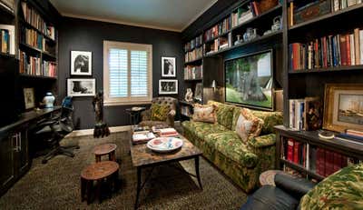  Transitional Family Home Office and Study. Collector by Corley Design Associates.