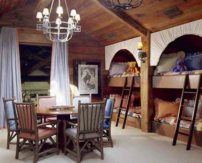  Western Family Home Children's Room. Ranch by Corley Design Associates.