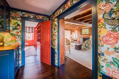  Eclectic Family Home Entry and Hall. Drakes Corner by Glen Fries Associates.