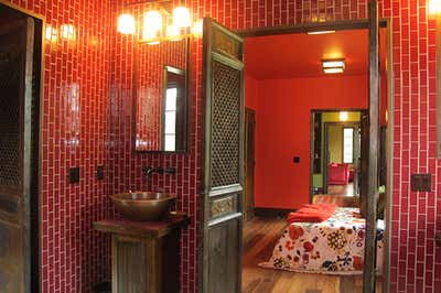  Moroccan Family Home Bathroom. Lawrenceville by Glen Fries Associates.