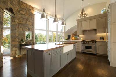  Cottage Family Home Kitchen. Rolling Hill by Glen Fries Associates.