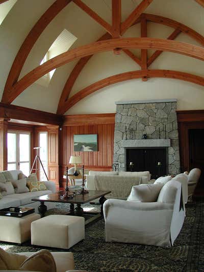  Cottage Family Home Living Room. Squibnocket by Glen Fries Associates.