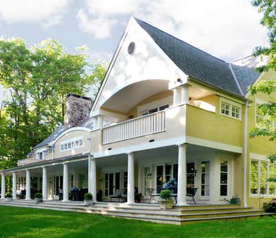  Traditional Family Home Exterior. Princeton by Glen Fries Associates.