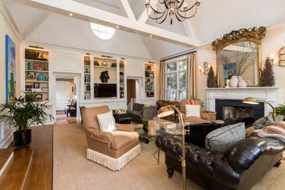  Traditional Family Home Living Room. Rosedale by Glen Fries Associates.