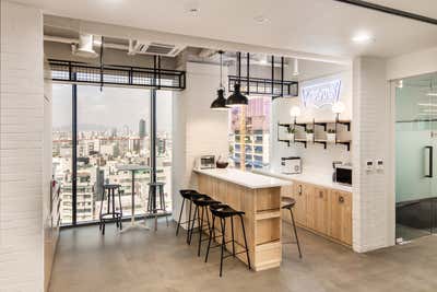  Industrial Office Kitchen. Levis Office by SEL Interior Design.