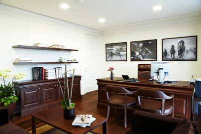 Traditional Office and Study. Ralph Lauren Office by SEL Interior Design.