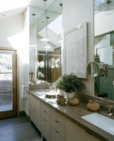  Contemporary Family Home Bathroom. Aspen Home by Stephen Sills Associates.