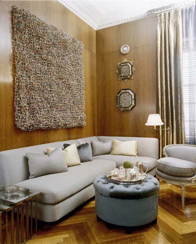  Mid-Century Modern Apartment Living Room. 5th Avenue Triplex by Stephen Sills Associates.