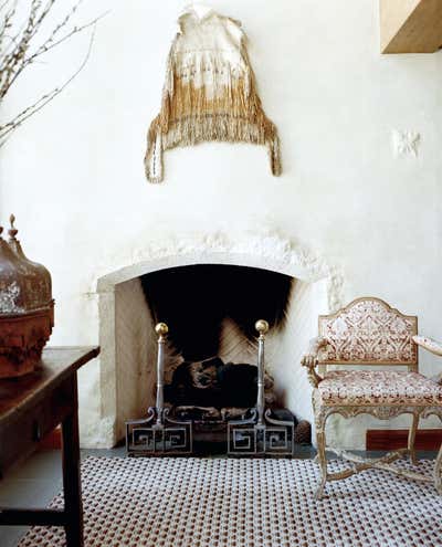  French Family Home Living Room. Aspen Estate by Stephen Sills Associates.