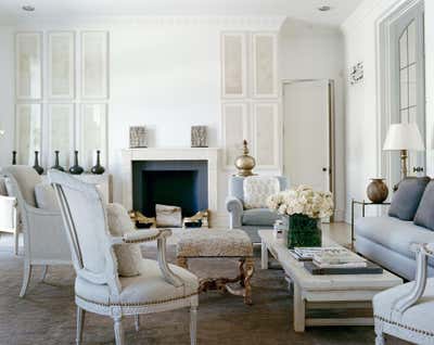  Traditional Family Home Living Room. Southport Waterfront by Stephen Sills Associates.