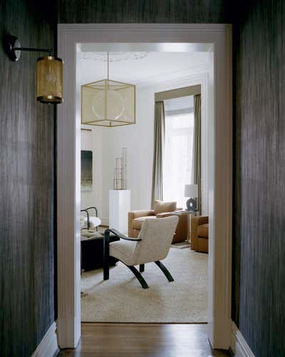  Contemporary Apartment Entry and Hall. Apthorp Two Bedroom Apartment by Stephen Sills Associates.