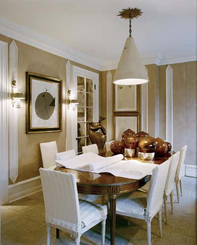  English Country Dining Room. Bedford Home by Stephen Sills Associates.