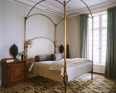  Traditional Apartment Bedroom. Fifth Avenue Museum View by Stephen Sills Associates.