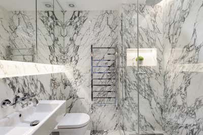  Contemporary Apartment Bathroom. Project by Stone Black Limited.