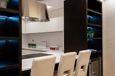  Contemporary Apartment Kitchen. Project by Stone Black Limited.