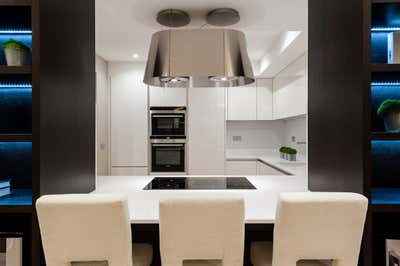  Contemporary Apartment Kitchen. Project by Stone Black Limited.