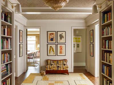  Eclectic Apartment Entry and Hall. Brooklyn Pre-War by Mendelson Group.