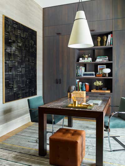 Contemporary Apartment Office and Study. Sterling Mason by Dumais ID.